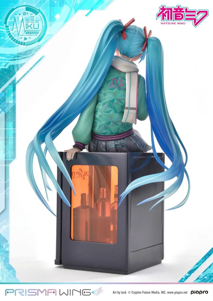 Prisma Wing Piapro Characters 1/7 Scale Pre-Painted Figure: Hatsune Miku Art by Lack