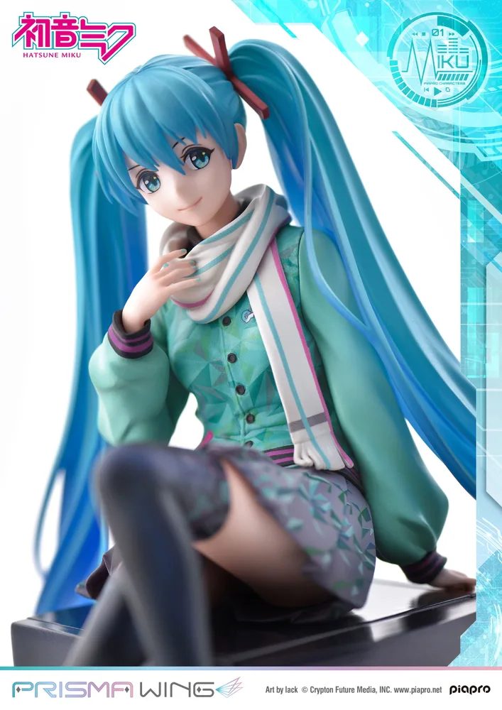 Prisma Wing Piapro Characters 1/7 Scale Pre-Painted Figure: Hatsune Miku Art by Lack
