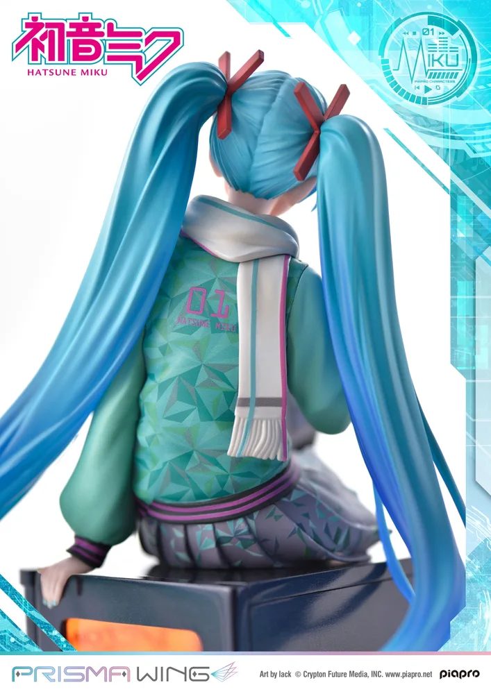 Prisma Wing Piapro Characters 1/7 Scale Pre-Painted Figure: Hatsune Miku Art by Lack