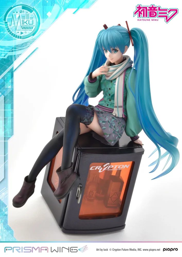 Prisma Wing Piapro Characters 1/7 Scale Pre-Painted Figure: Hatsune Miku Art by Lack