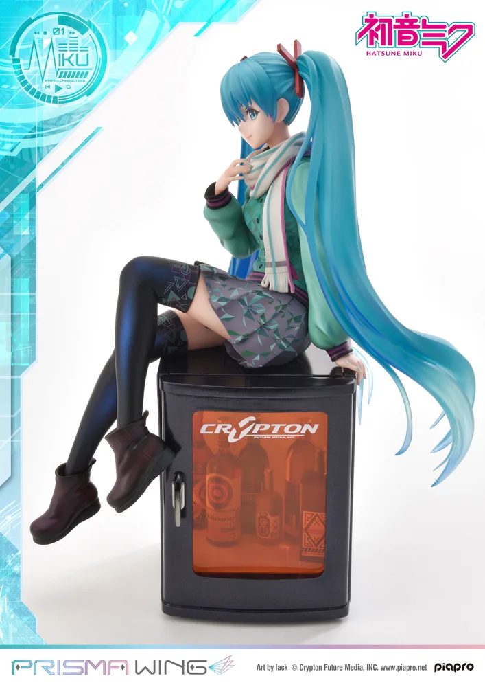 Prisma Wing Piapro Characters 1/7 Scale Pre-Painted Figure: Hatsune Miku Art by Lack
