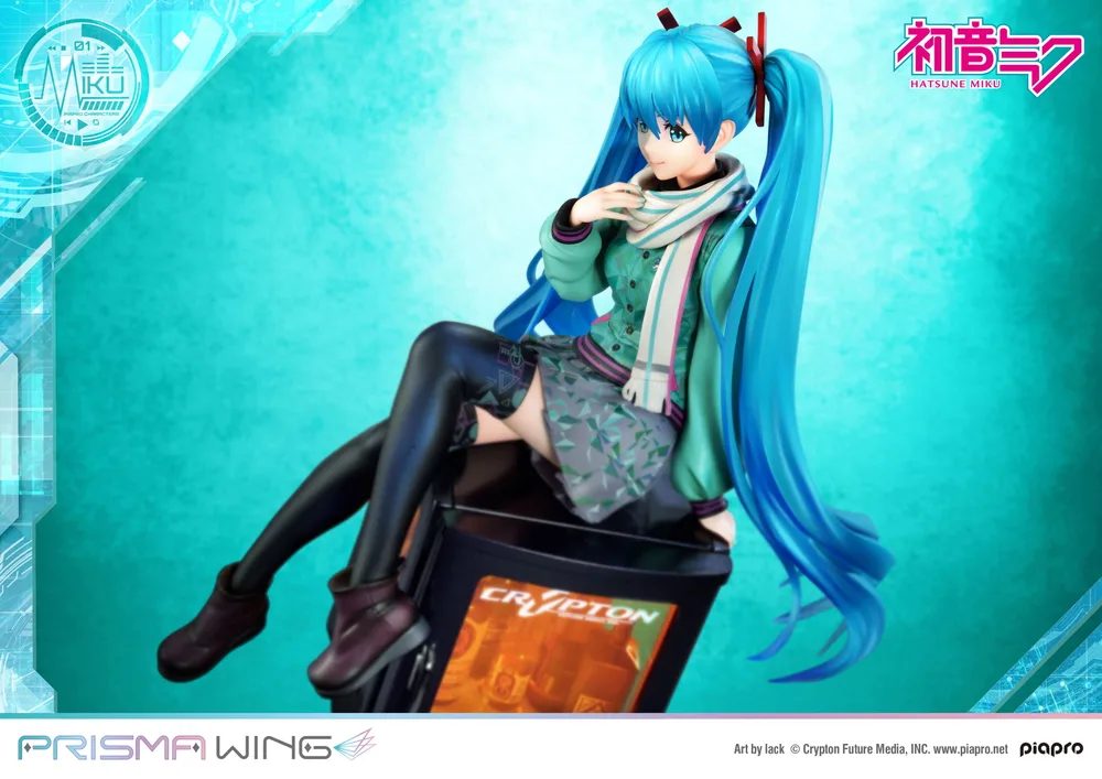 Prisma Wing Piapro Characters 1/7 Scale Pre-Painted Figure: Hatsune Miku Art by Lack