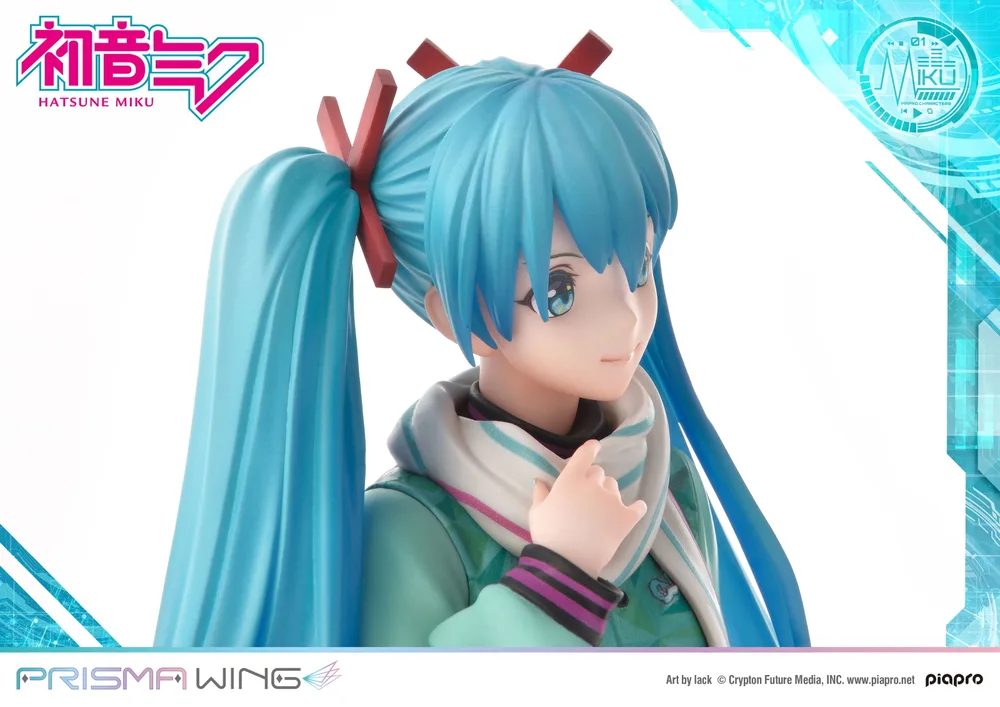 Prisma Wing Piapro Characters 1/7 Scale Pre-Painted Figure: Hatsune Miku Art by Lack