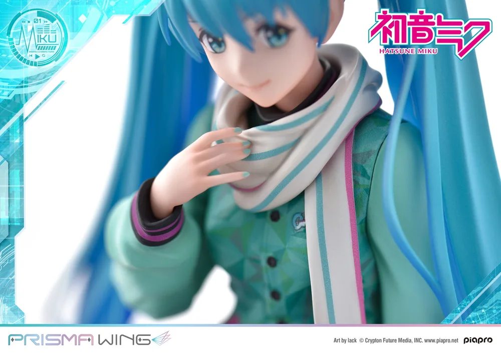 Prisma Wing Piapro Characters 1/7 Scale Pre-Painted Figure: Hatsune Miku Art by Lack