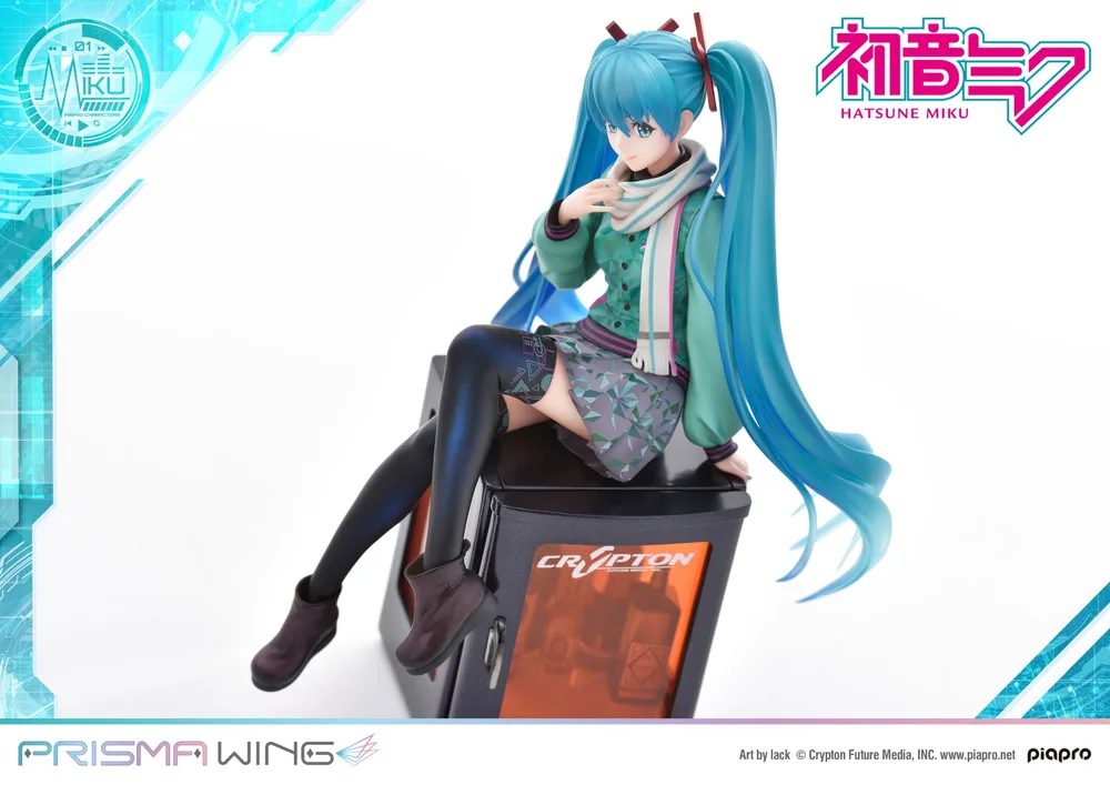 Prisma Wing Piapro Characters 1/7 Scale Pre-Painted Figure: Hatsune Miku Art by Lack