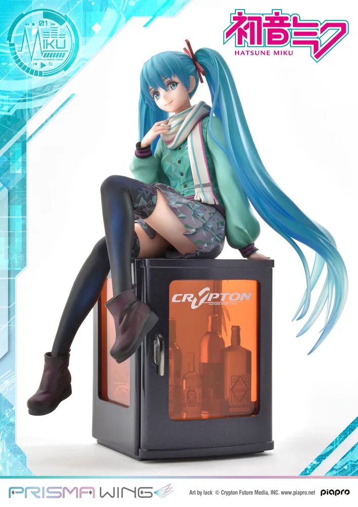 Prisma Wing Piapro Characters 1/7 Scale Pre-Painted Figure: Hatsune Miku Art by Lack