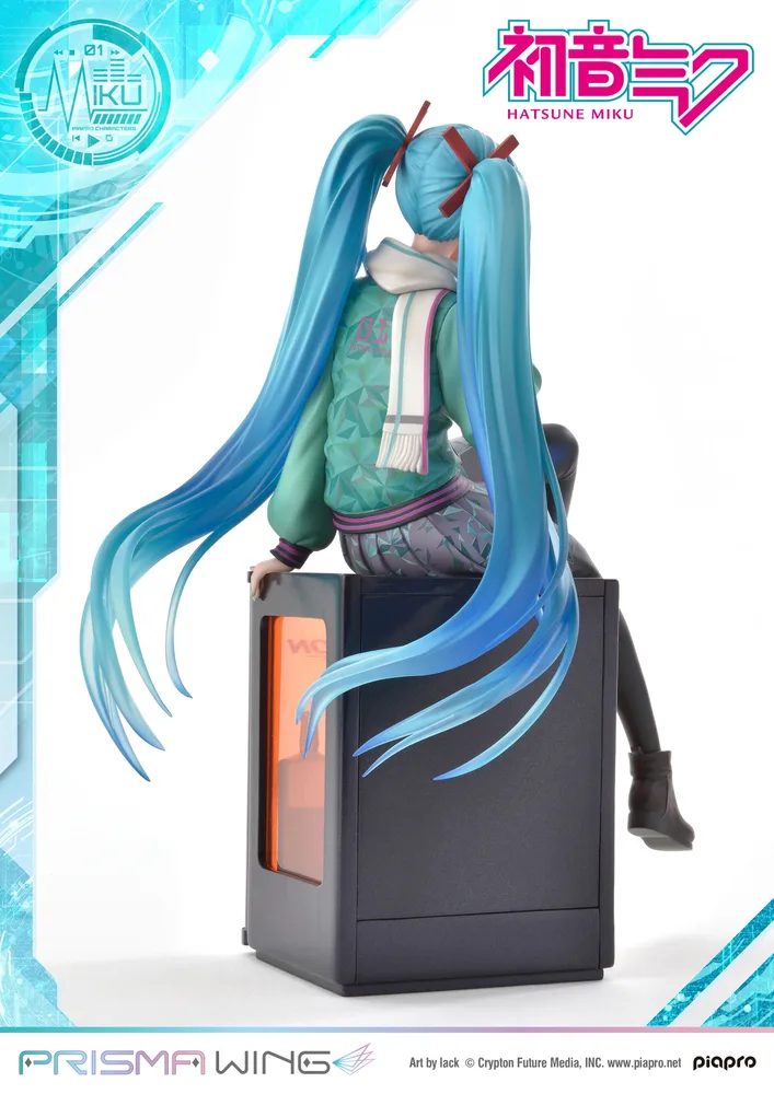 Prisma Wing Piapro Characters 1/7 Scale Pre-Painted Figure: Hatsune Miku Art by Lack