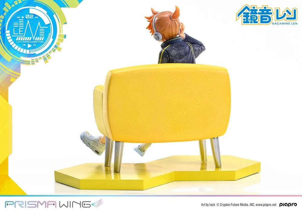 Prisma Wing Piapro Characters 1/7 Scale Pre-Painted Figure: Kagamine Len Art by Lack