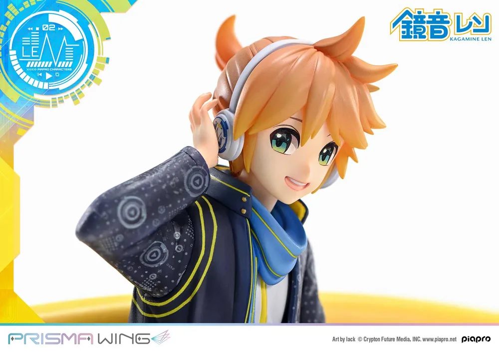 Prisma Wing Piapro Characters 1/7 Scale Pre-Painted Figure: Kagamine Len Art by Lack