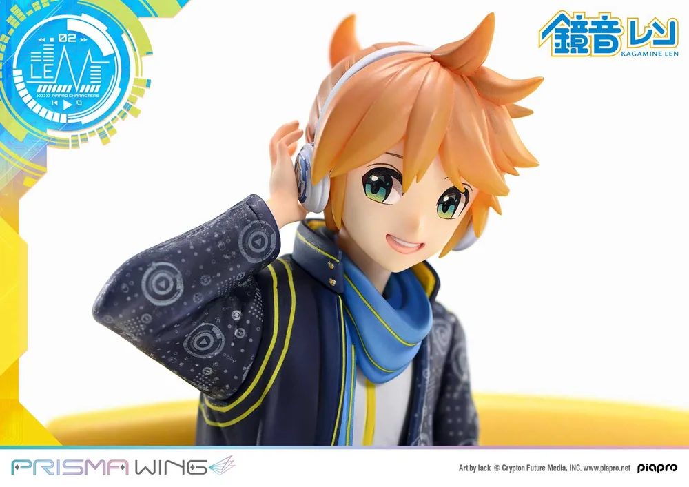 Prisma Wing Piapro Characters 1/7 Scale Pre-Painted Figure: Kagamine Len Art by Lack