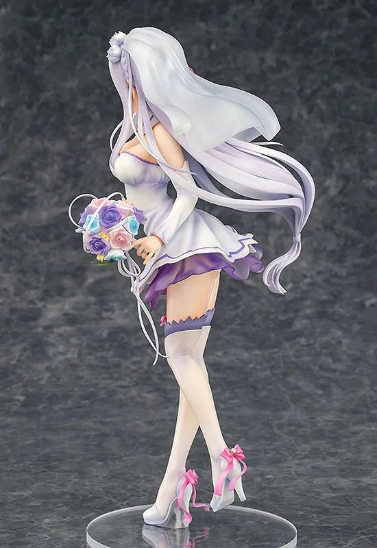 Re:Zero Starting Life in Another World 1/7 Scale Pre-Painted Figure: Emilia Wedding Ver. (Re-run)