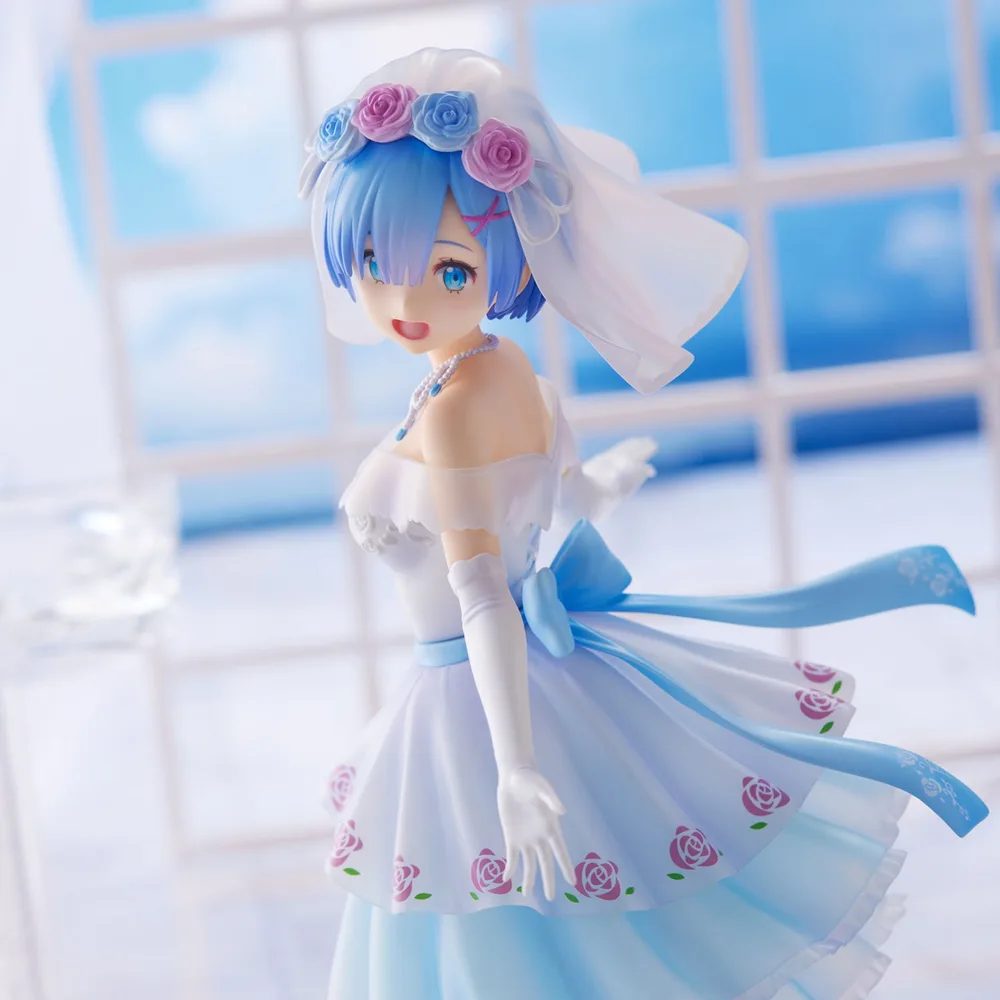 Re:Zero Starting Life in Another World Pre-Painted Figure: Rem Wedding Ver.