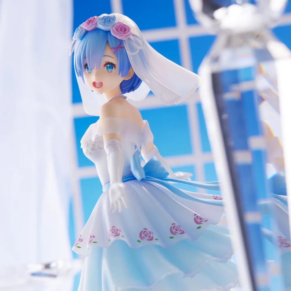Re:Zero Starting Life in Another World Pre-Painted Figure: Rem Wedding Ver.