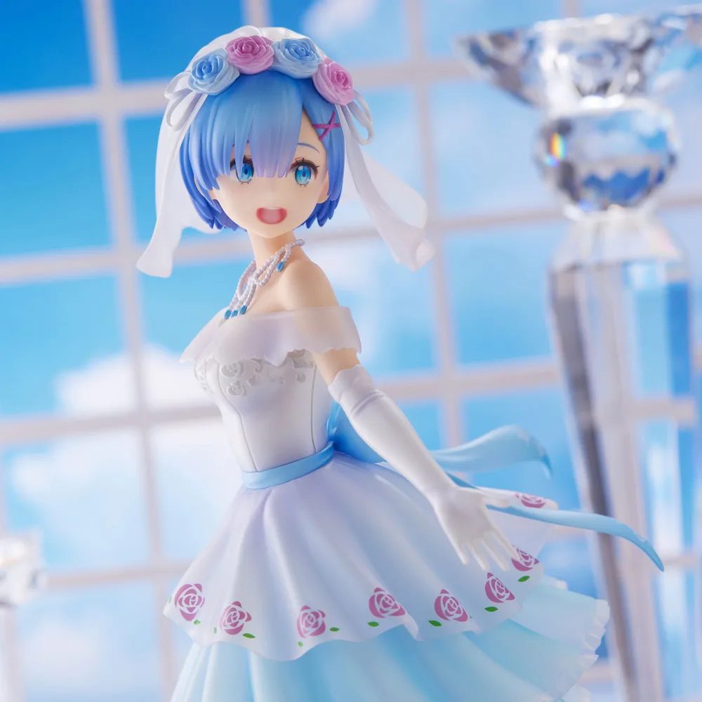 Re:Zero Starting Life in Another World Pre-Painted Figure: Rem Wedding Ver.