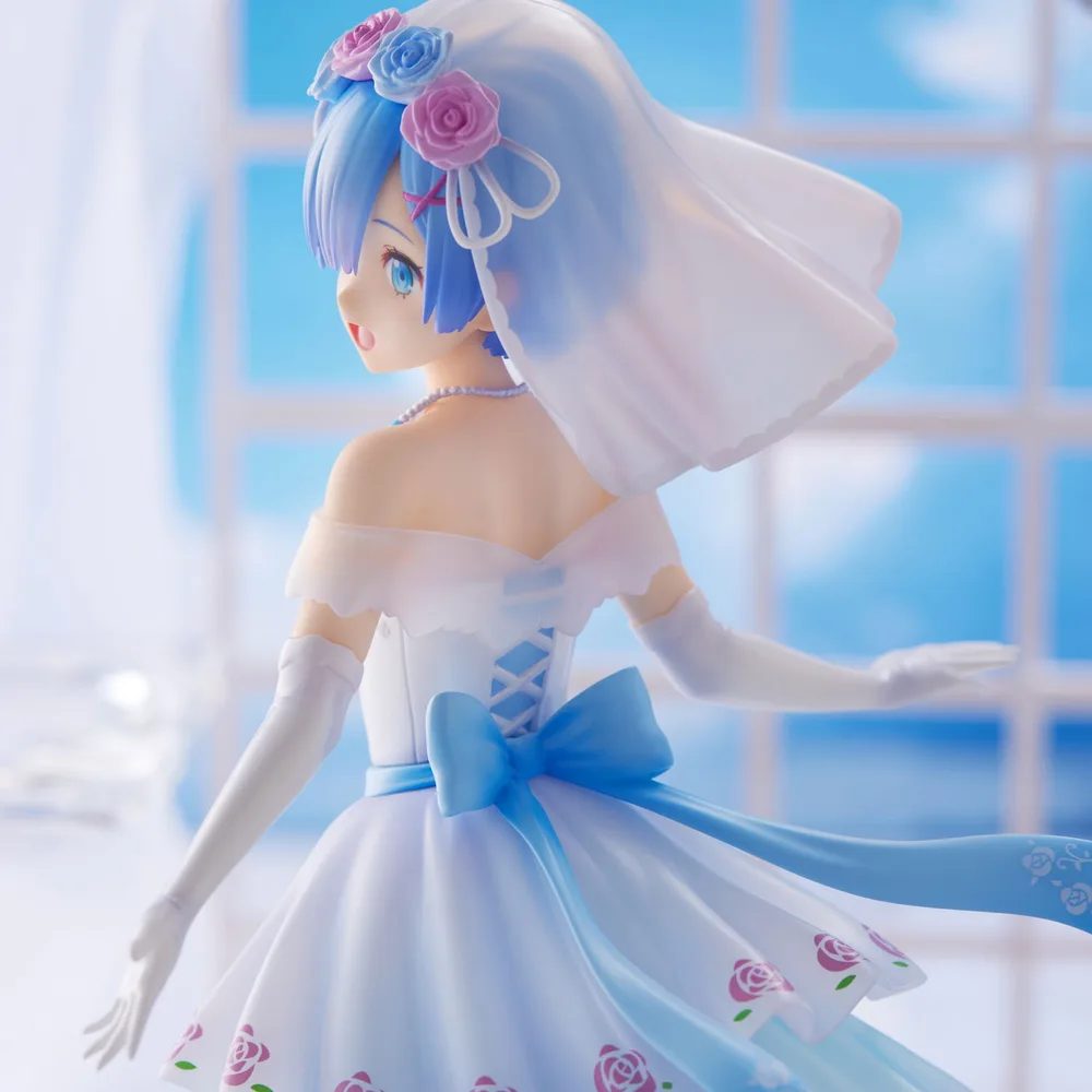 Re:Zero Starting Life in Another World Pre-Painted Figure: Rem Wedding Ver.