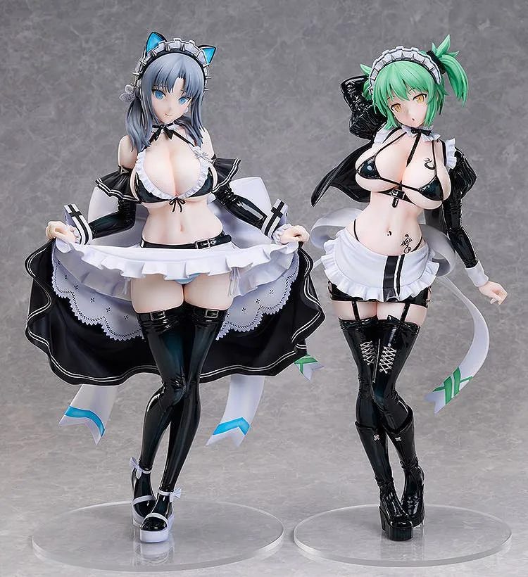 Shinobi Master Senran Kagura New Link 1/4 Scale Pre-Painted Figure: Hikage Bondage Maid Ver.