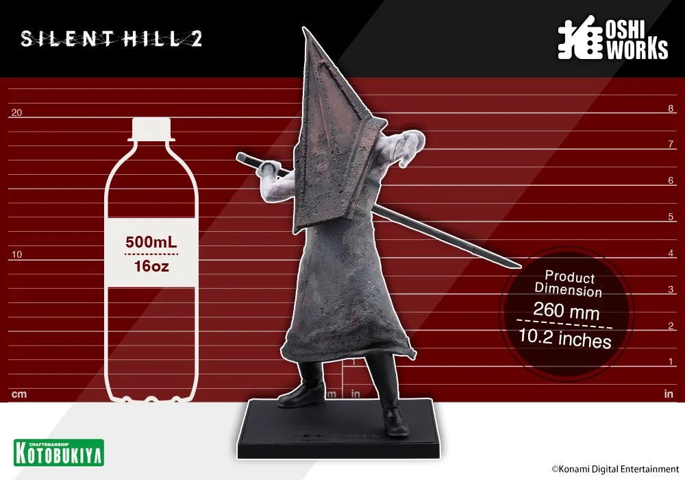 Silent Hill 2 1/7 Scale Pre-Painted Figure: Oshi Works Red Pyramid Thing