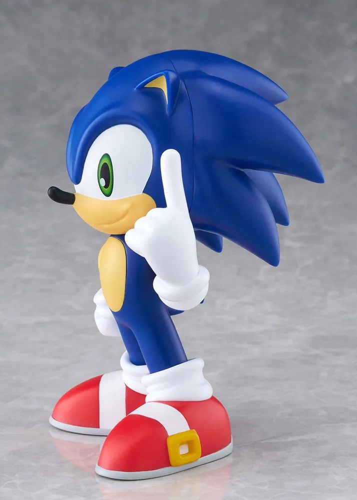 SoftB Half Sonic the Hedgehog Pre-Painted Figure: Sonic the Hedgehog