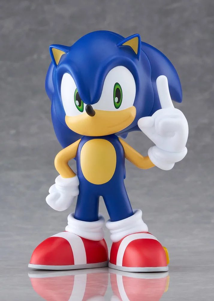 SoftB Half Sonic the Hedgehog Pre-Painted Figure: Sonic the Hedgehog