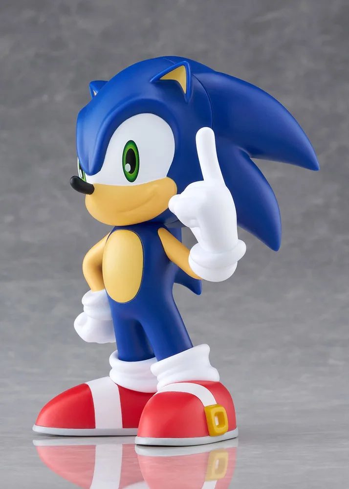 SoftB Half Sonic the Hedgehog Pre-Painted Figure: Sonic the Hedgehog