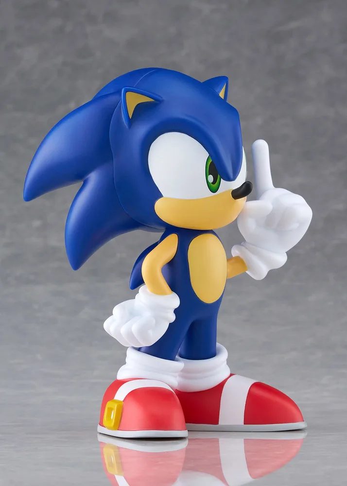 SoftB Half Sonic the Hedgehog Pre-Painted Figure: Sonic the Hedgehog