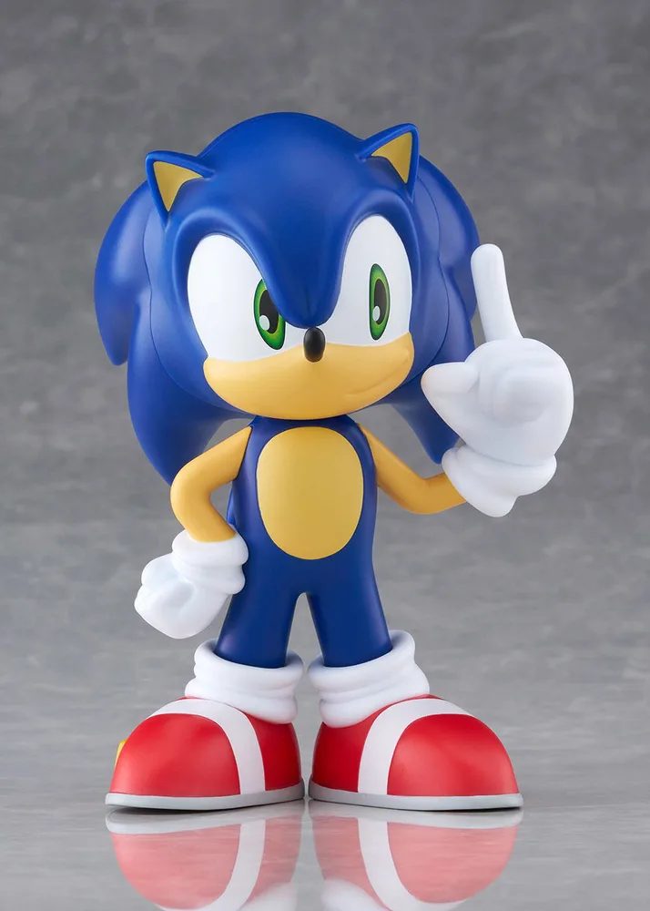SoftB Half Sonic the Hedgehog Pre-Painted Figure: Sonic the Hedgehog