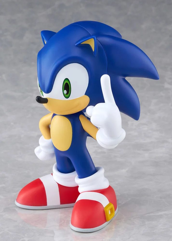 SoftB Half Sonic the Hedgehog Pre-Painted Figure: Sonic the Hedgehog