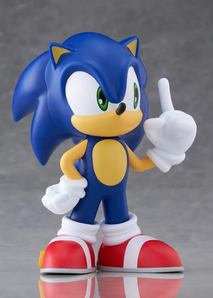 SoftB Half Sonic the Hedgehog Pre-Painted Figure: Sonic the Hedgehog