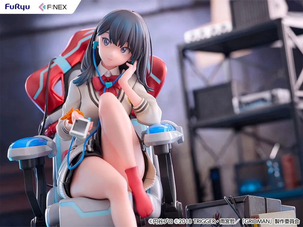 SSSS.Gridman 1/7 Scale Pre-Painted Figure: Takarada Rikka Gaming Chair Ver.