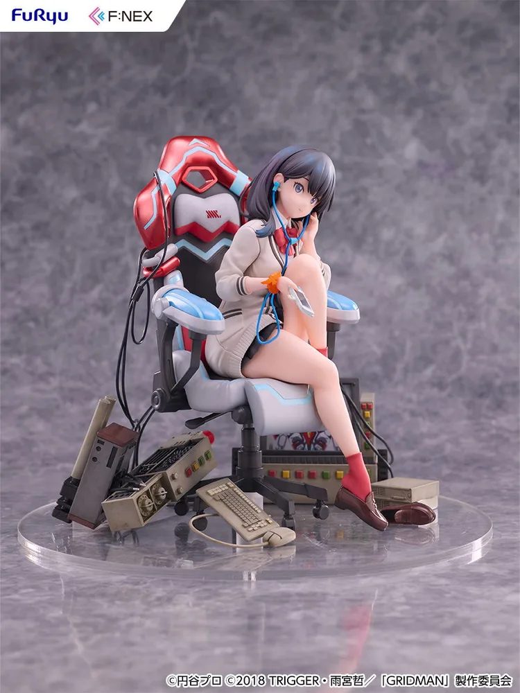 SSSS.Gridman 1/7 Scale Pre-Painted Figure: Takarada Rikka Gaming Chair Ver.