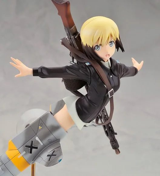 Strike Witches 2 1/8 Pre-Painted PVC Figure: Erica Hartmann Alter Ver.