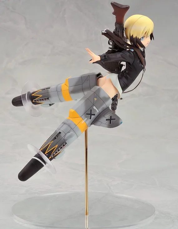 Strike Witches 2 1/8 Pre-Painted PVC Figure: Erica Hartmann Alter Ver.