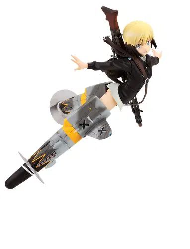 Strike Witches 2 1/8 Pre-Painted PVC Figure: Erica Hartmann Alter Ver.