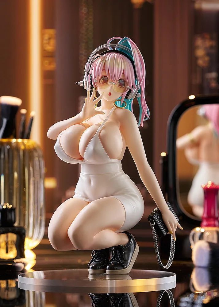 Super Sonico: Pop Up Parade Super Sonico 15th Mini Dress Ver. L Size