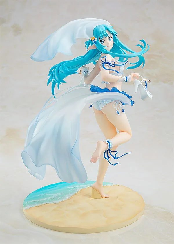 Sword Art Online 1/7 Scale Pre-Painted Figure: Asuna Undine Summer Wedding Ver.