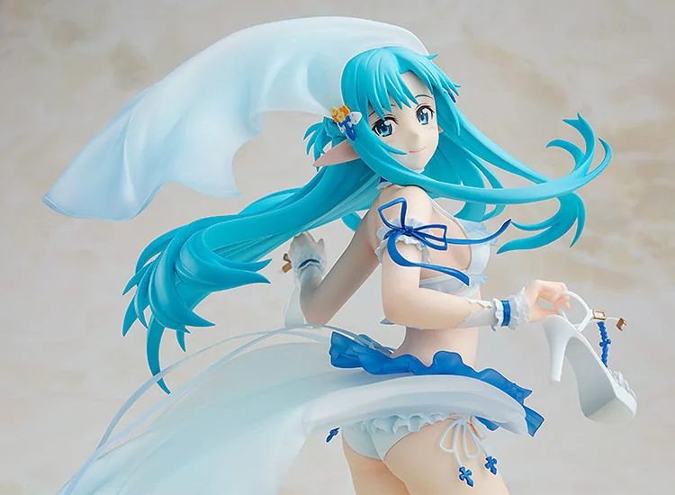 Sword Art Online 1/7 Scale Pre-Painted Figure: Asuna Undine Summer Wedding Ver.