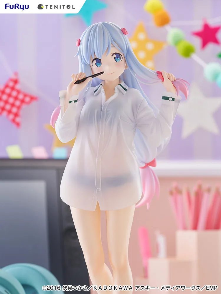 Tenitol Tall Eromanga Sensei: Izumi Sagiri Shirts Ver.