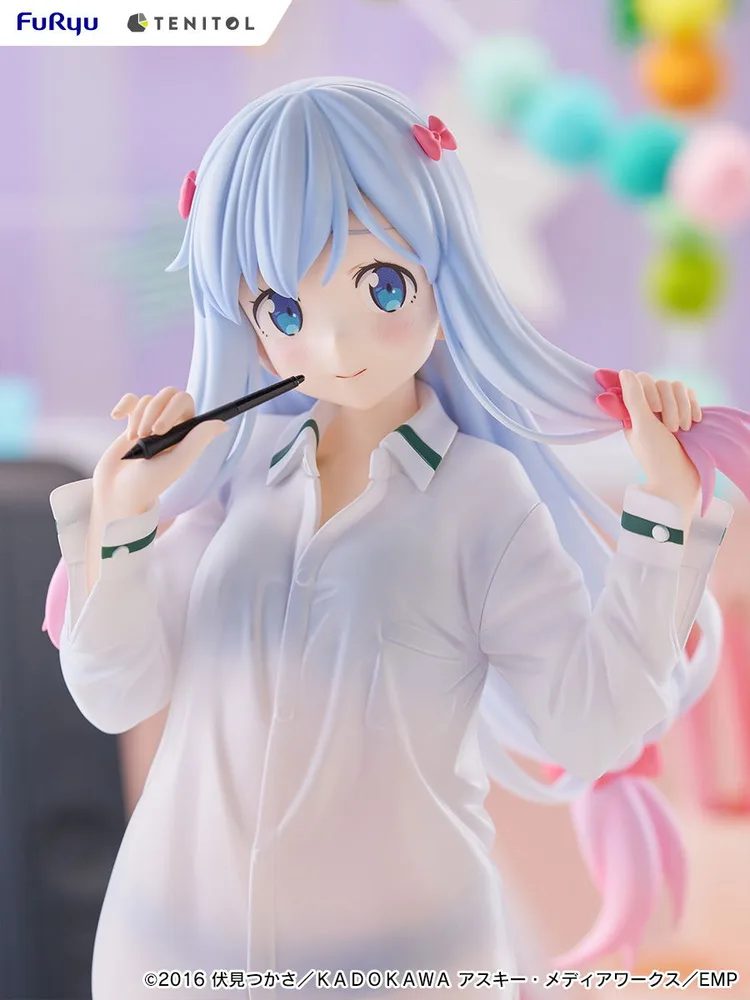 Tenitol Tall Eromanga Sensei: Izumi Sagiri Shirts Ver.