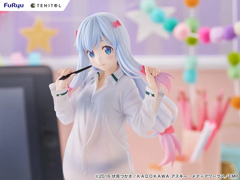Tenitol Tall Eromanga Sensei: Izumi Sagiri Shirts Ver.