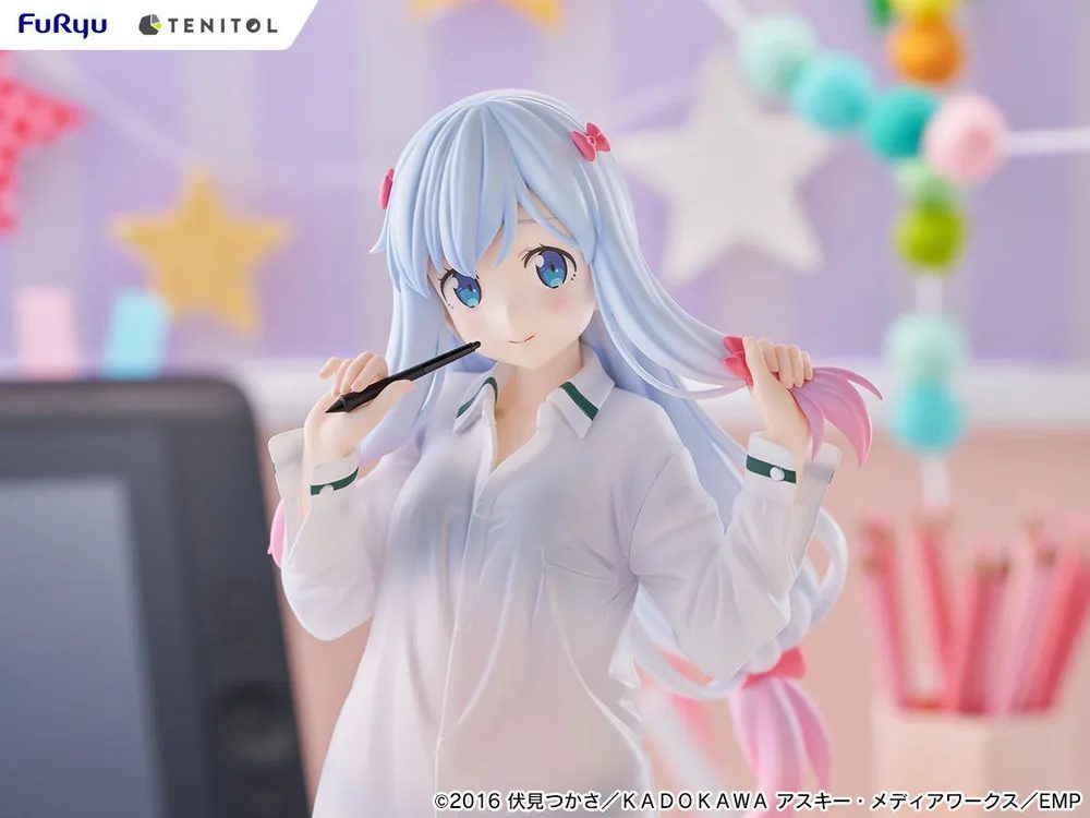 Tenitol Tall Eromanga Sensei: Izumi Sagiri Shirts Ver.