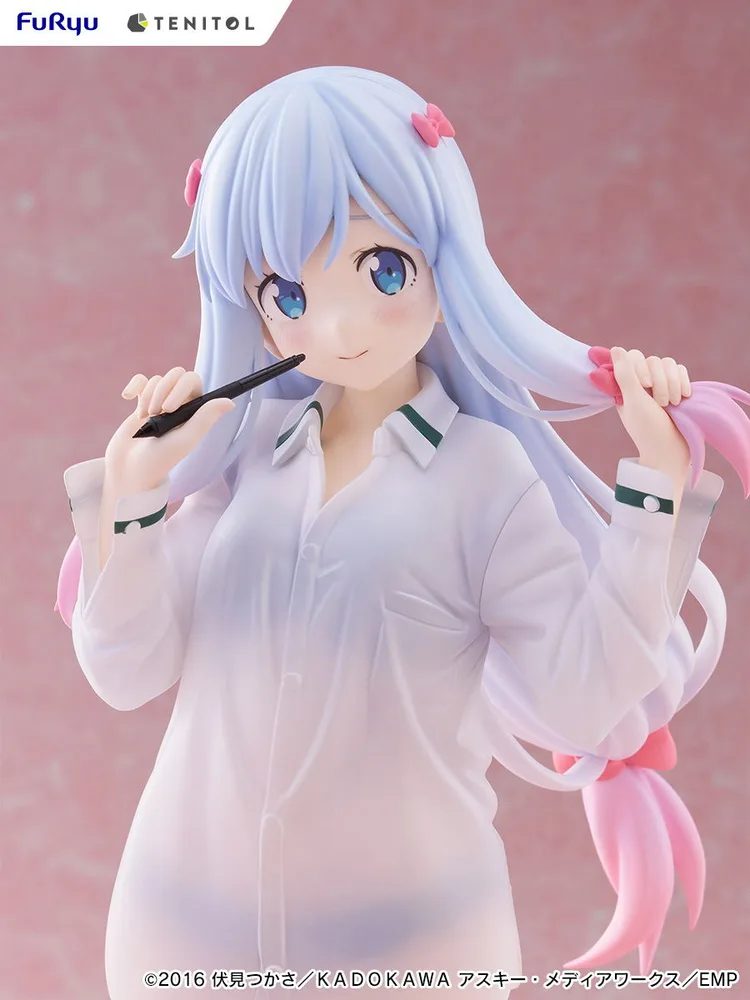Tenitol Tall Eromanga Sensei: Izumi Sagiri Shirts Ver.