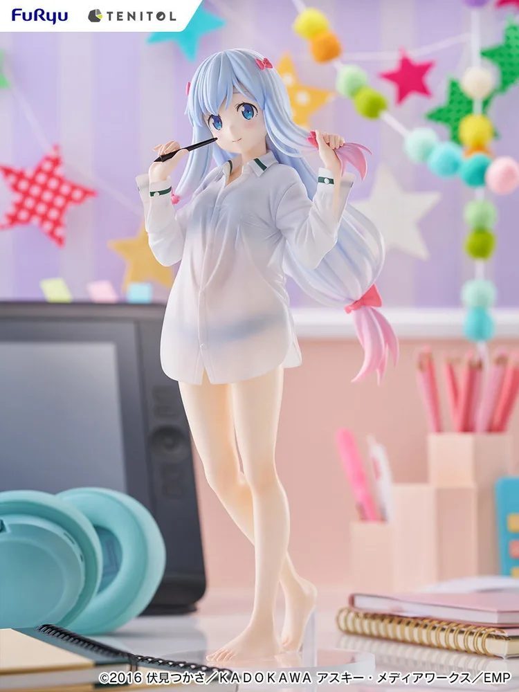 Tenitol Tall Eromanga Sensei: Izumi Sagiri Shirts Ver.