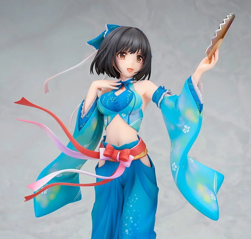 The Idolm@ster Cinderella Girls 1/7 Scale Pre-Painted Figure: Kako Takafuji Talented Lady of Luck Ver.