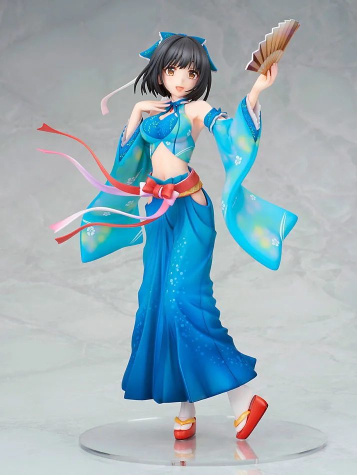 The Idolm@ster Cinderella Girls 1/7 Scale Pre-Painted Figure: Kako Takafuji Talented Lady of Luck Ver.
