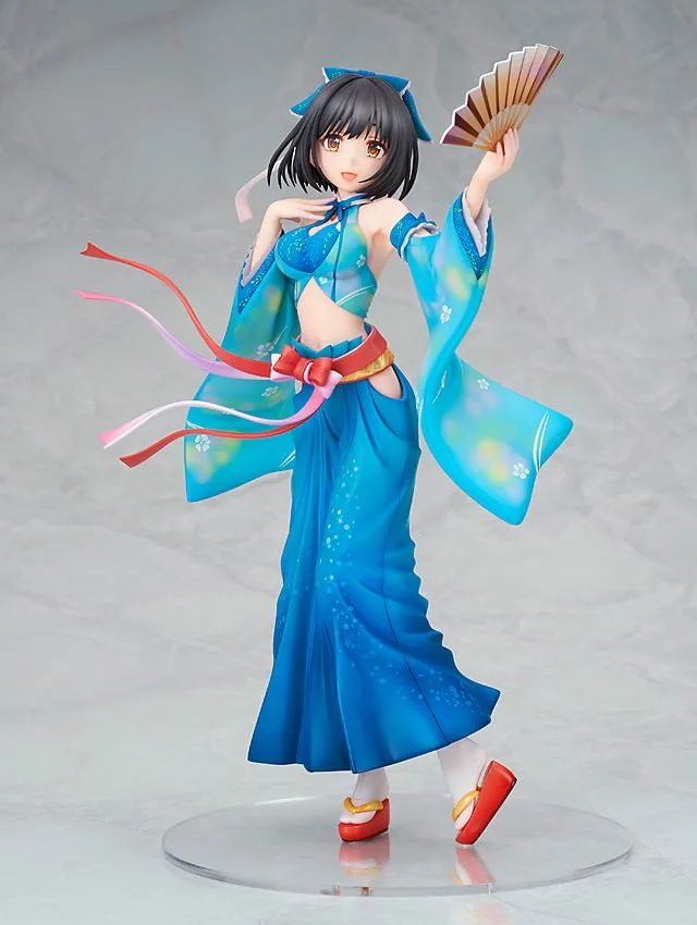 The Idolm@ster Cinderella Girls 1/7 Scale Pre-Painted Figure: Kako Takafuji Talented Lady of Luck Ver.