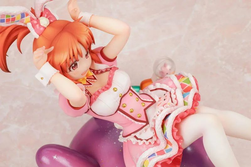 The Idolm@ster Cinderella Girls 1/7 Scale Pre-Painted Figure: Nana Abe Puripuri Usamin Ver.