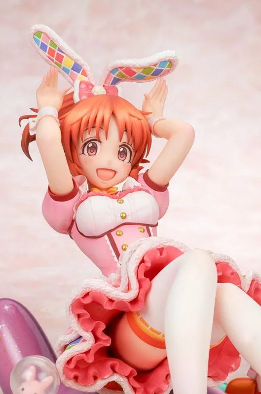 The Idolm@ster Cinderella Girls 1/7 Scale Pre-Painted Figure: Nana Abe Puripuri Usamin Ver.
