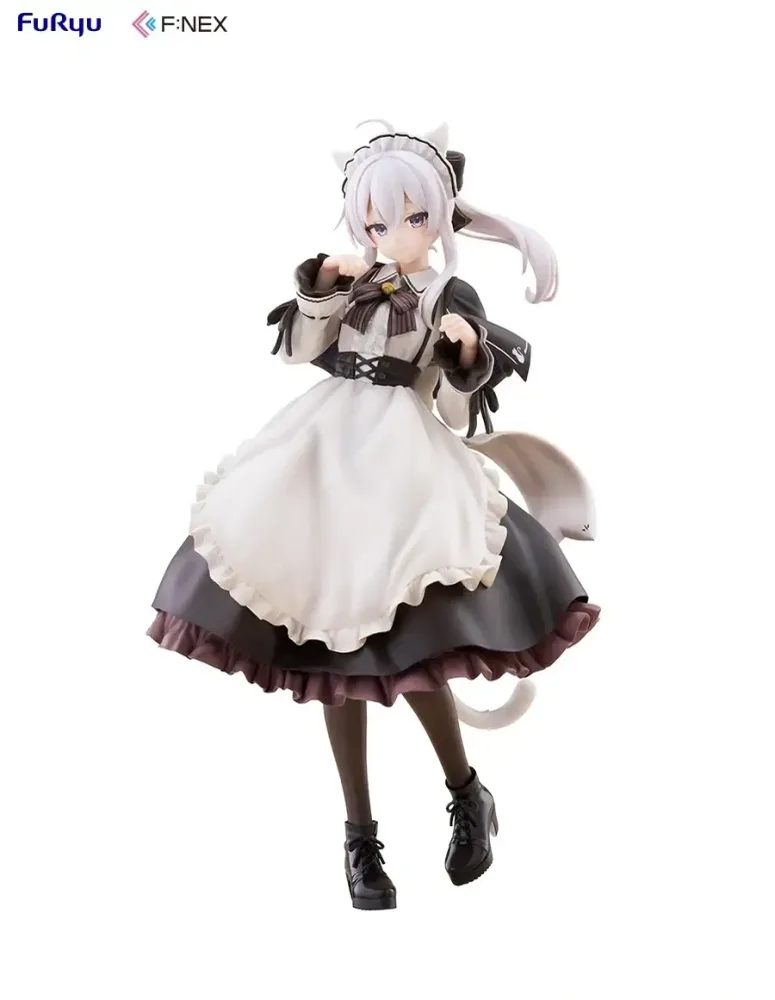 The Journey of Elaina 1/7 Scale Pre-Painted Figure: Elaina Maid Costume with Cat Ears Ver.