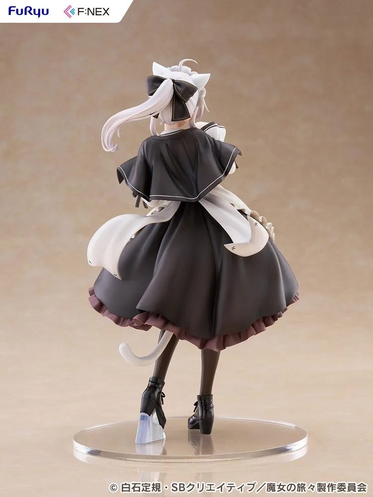 The Journey of Elaina 1/7 Scale Pre-Painted Figure: Elaina Maid Costume with Cat Ears Ver.