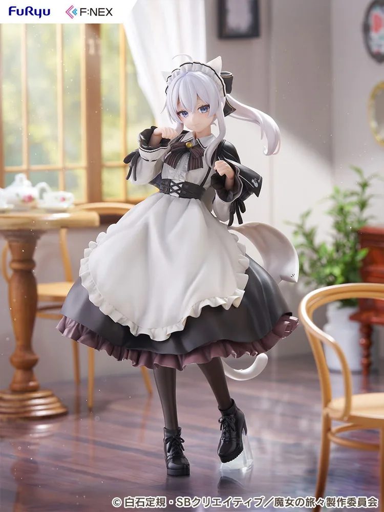The Journey of Elaina 1/7 Scale Pre-Painted Figure: Elaina Maid Costume with Cat Ears Ver.